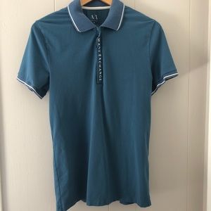 Blue Armani Exchange Polo
